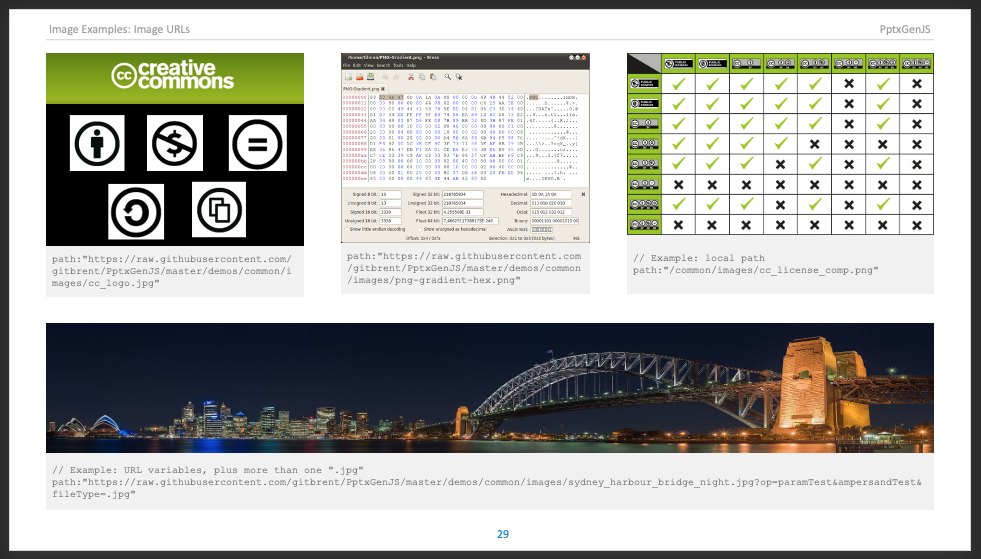 Image Paths Examples